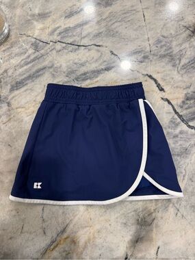 Courtside kids Athletic Skort with White Trim
